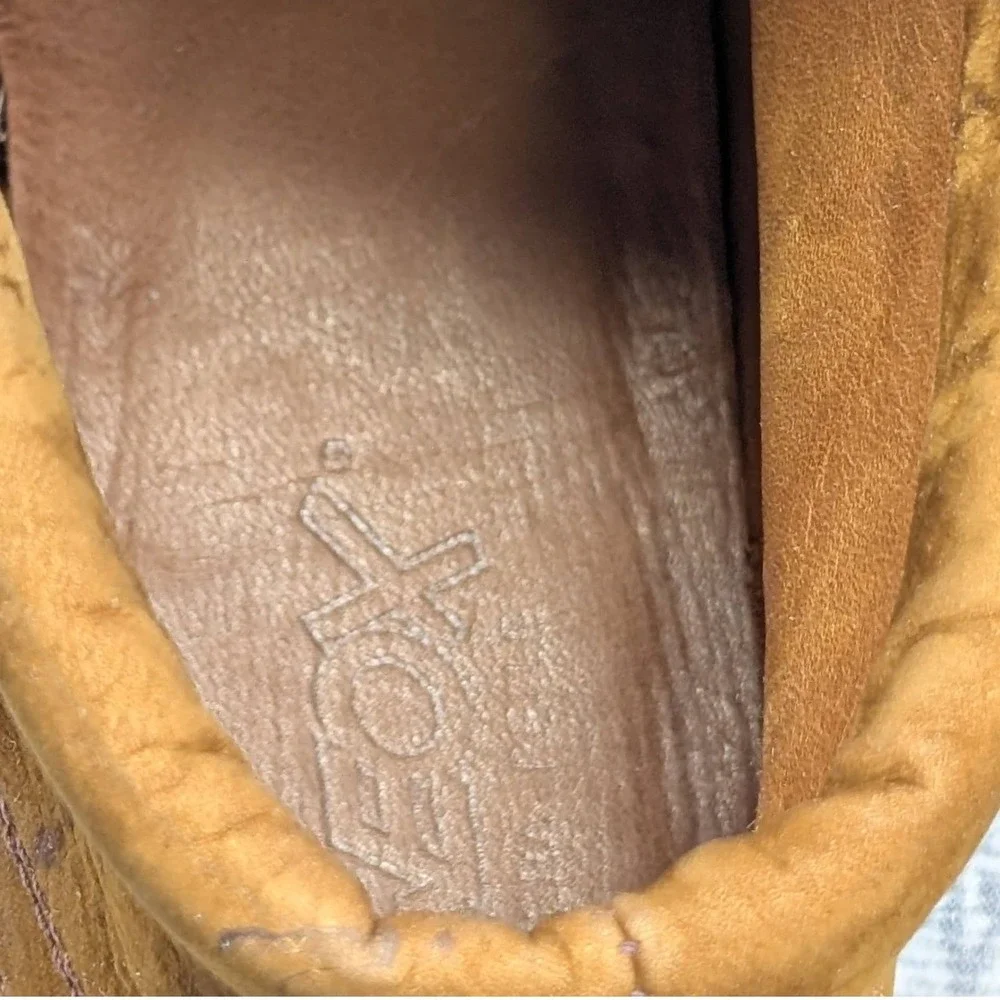 Geox Respira Nabuk 2535 Tan Leather Chukka Boots Mens 41 Italian Breathable‎